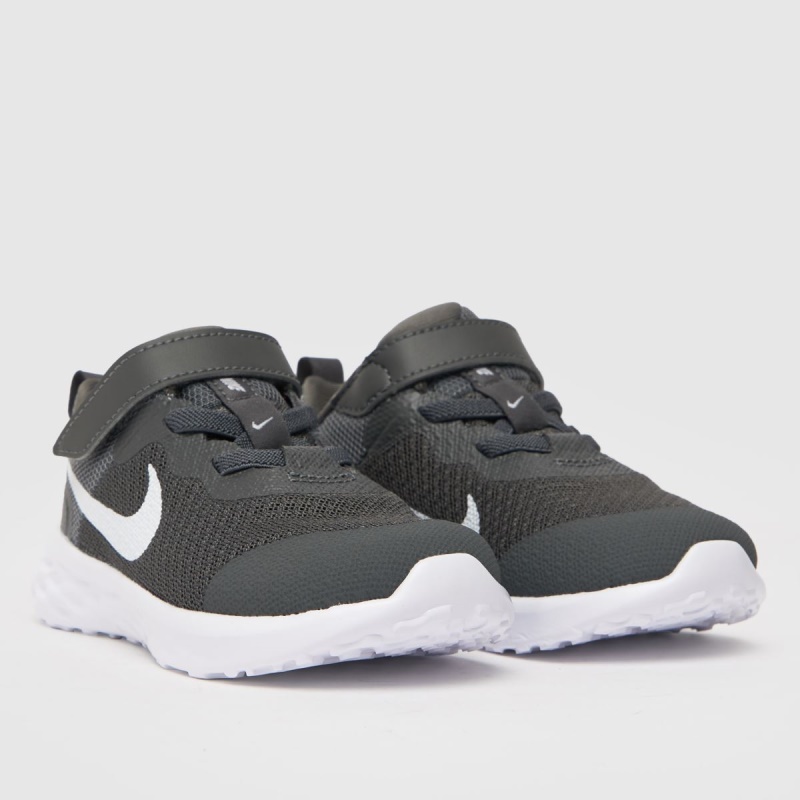 Gris Oscuro Nike Revolution 6 Niños Niño Entrenadores Dr.martens Botas