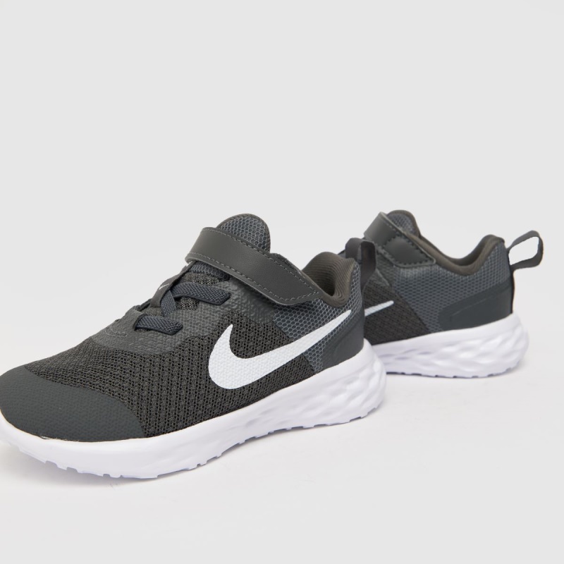 Gris Oscuro Nike Revolution 6 Niños Niño Entrenadores Dr.martens Botas