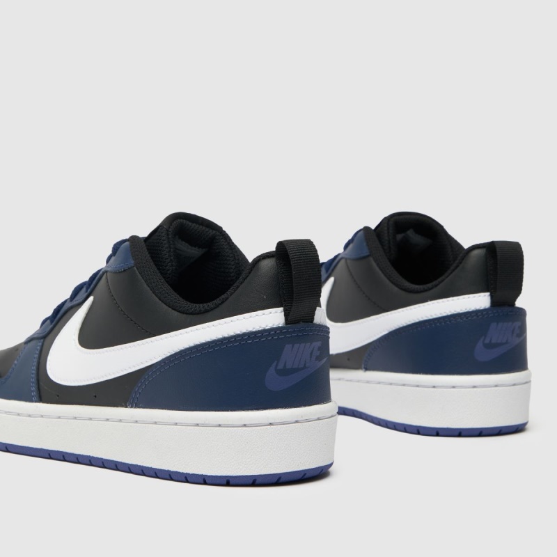 Dr.martens Botas Nike Court Borough Low 2 Niños Jóvenes Entrenadores Azul Marino-negro