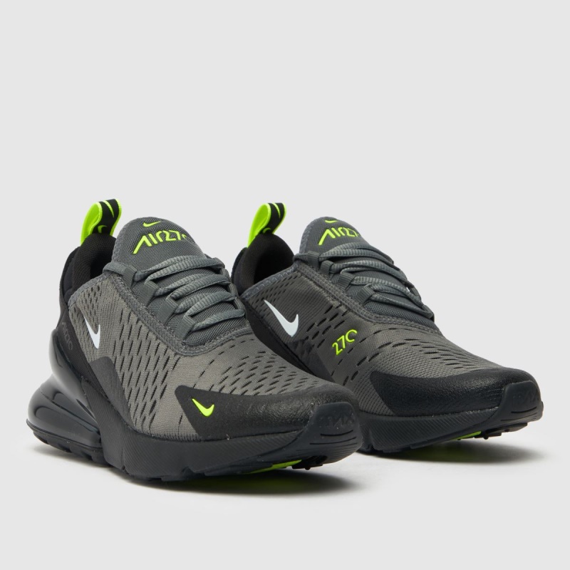 Dr.martens Botas Nike Air Max 270 Niños Jóvenes Entrenadores Gris-negro