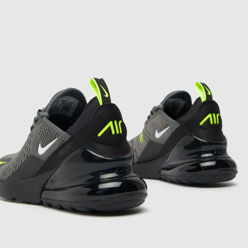 Dr.martens Botas Nike Air Max 270 Niños Jóvenes Entrenadores Gris-negro
