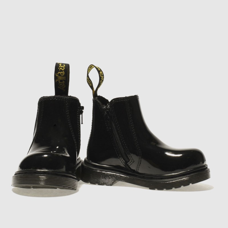 Dr.martens Botas Negras Dr Martens 2976 Botas Para Niñas Pequeñas