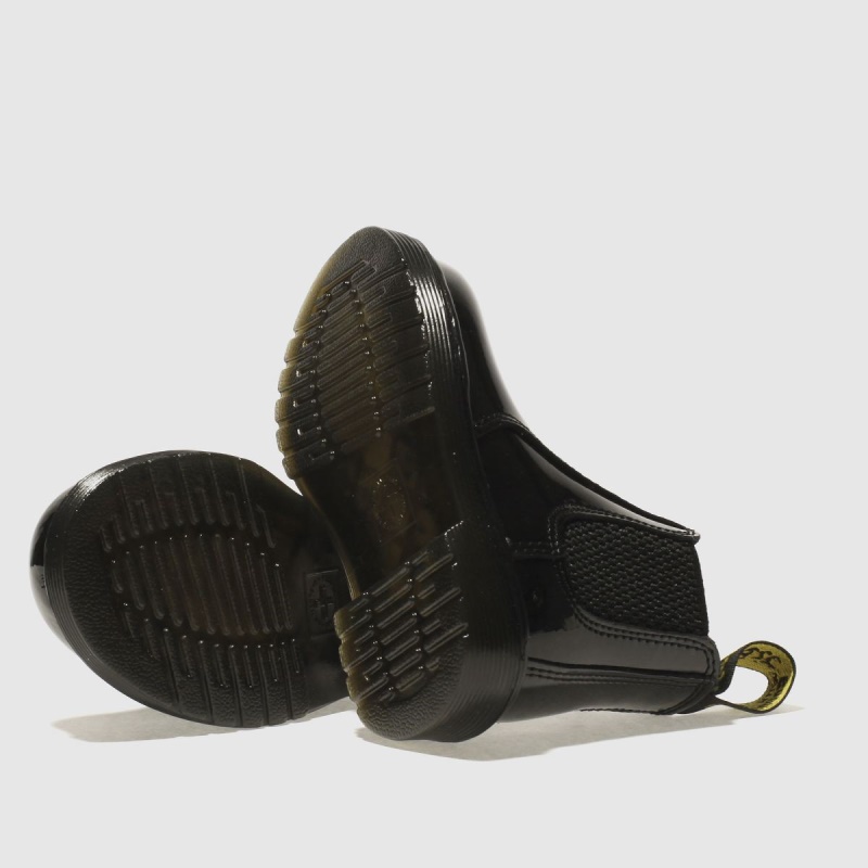 Dr.martens Botas Negras Dr Martens 2976 Botas Para Niñas Pequeñas