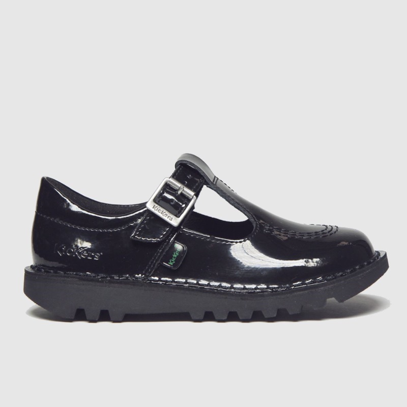 Dr.martens Botas Kickers T Patl Niñas Zapatos Para Niños Pequeños Negro