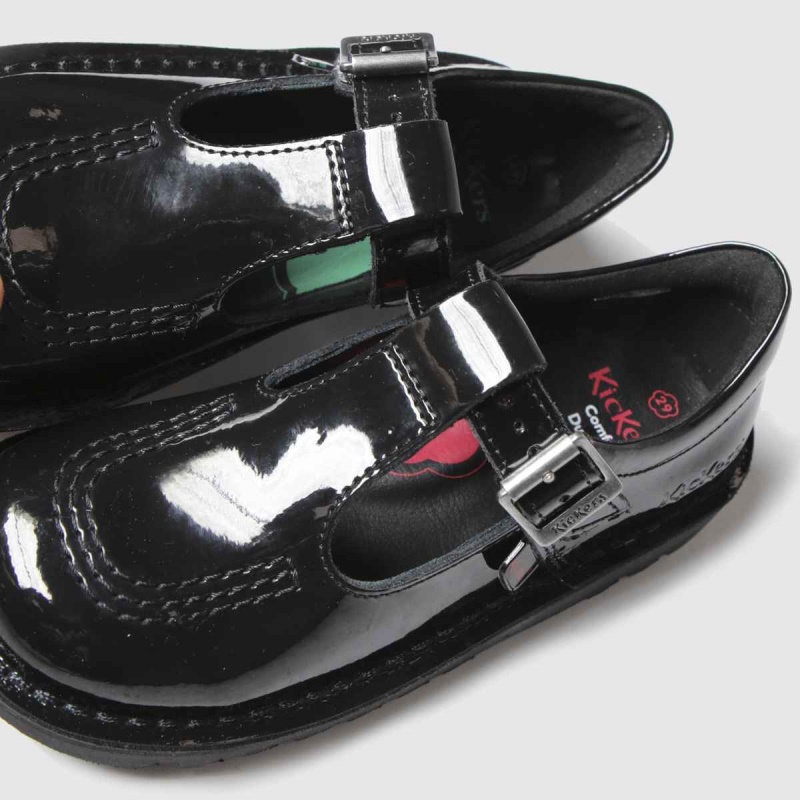 Dr.martens Botas Kickers T Patl Niñas Zapatos Para Niños Pequeños Negro