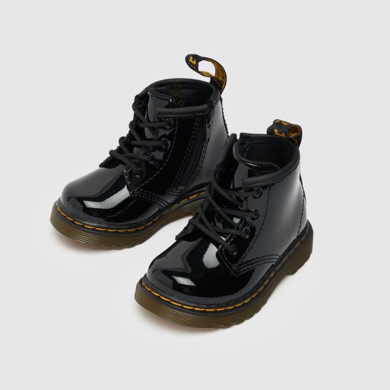 Dr Martens 1460 Botas Para Niñas Pequeñas Negro Dr.martens Botas