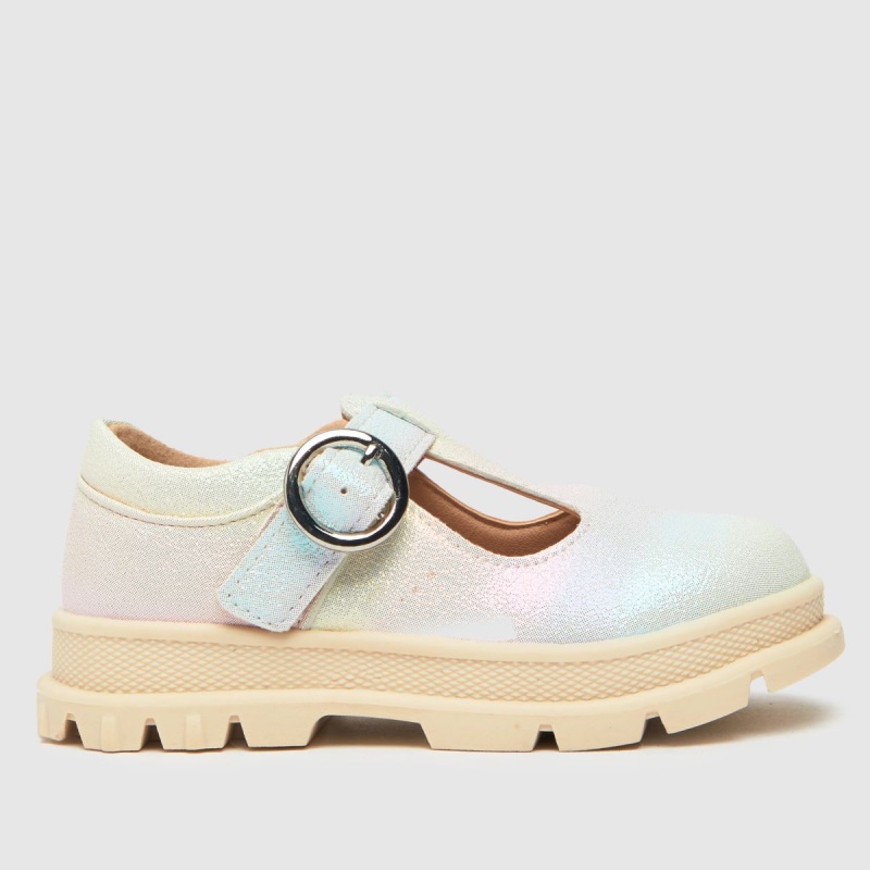 Schuh Ladybug Tbar Zapatos Para Niñas Pequeñas Dr.martens Botas Multi