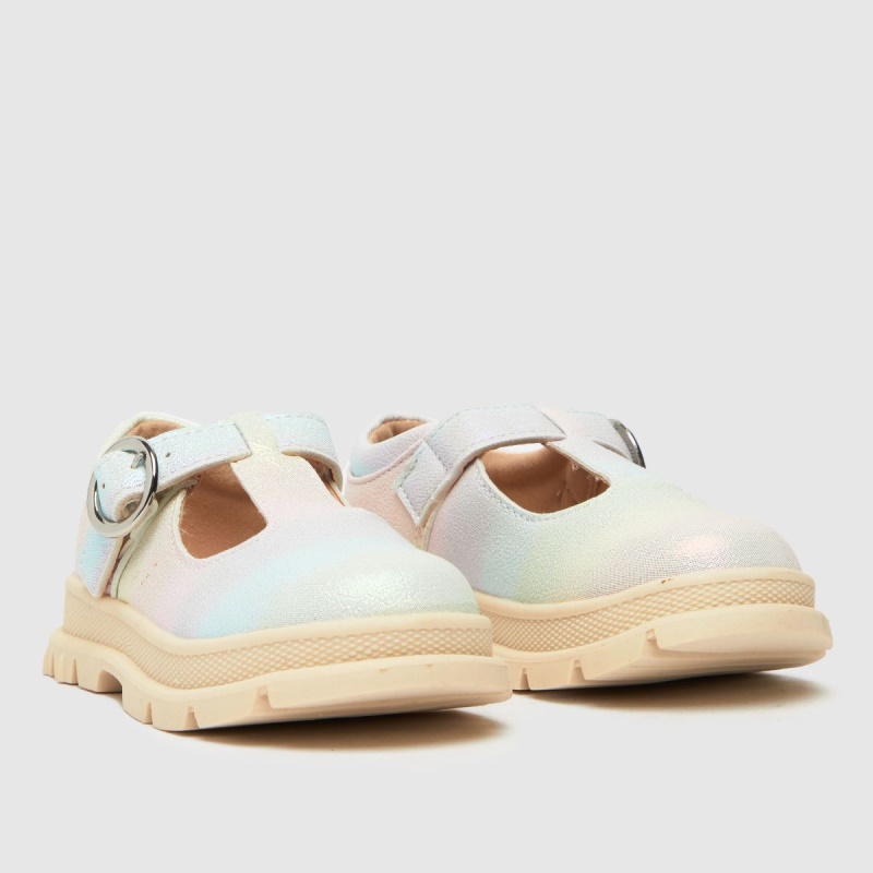 Schuh Ladybug Tbar Zapatos Para Niñas Pequeñas Dr.martens Botas Multi