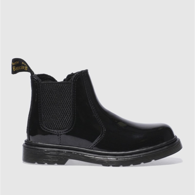 Negro Dr.martens Botas Dr Martens 2976 Botas Júnior Niñas