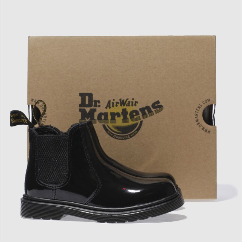 Negro Dr.martens Botas Dr Martens 2976 Botas Júnior Niñas