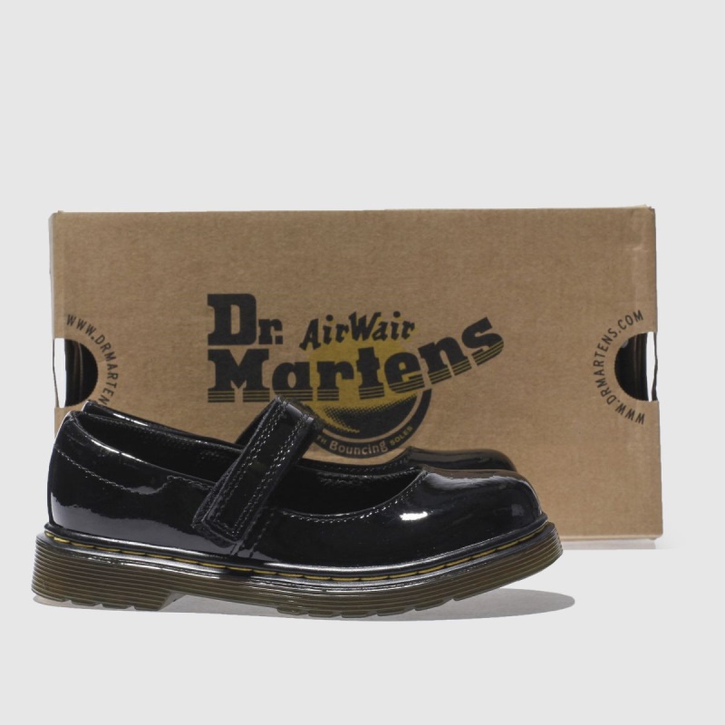 Negro Dr.martens Botas Dr Martens Maccy Niñas Júnior Zapatos