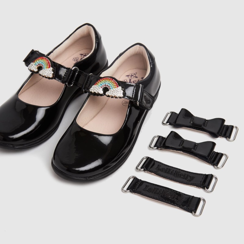 Negro Lelli Kelly Brite Dolly Zapatos Júnior Niñas Dr.martens Botas