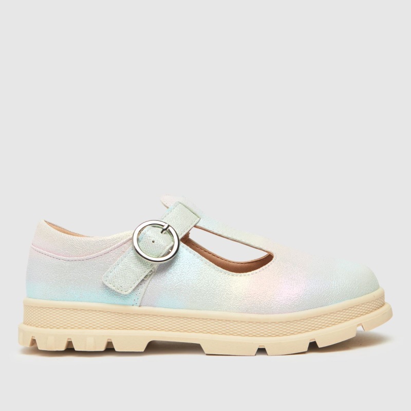 Multi Schuh Ladybug Tbar Zapatos Junior Para Niñas Dr.martens Botas