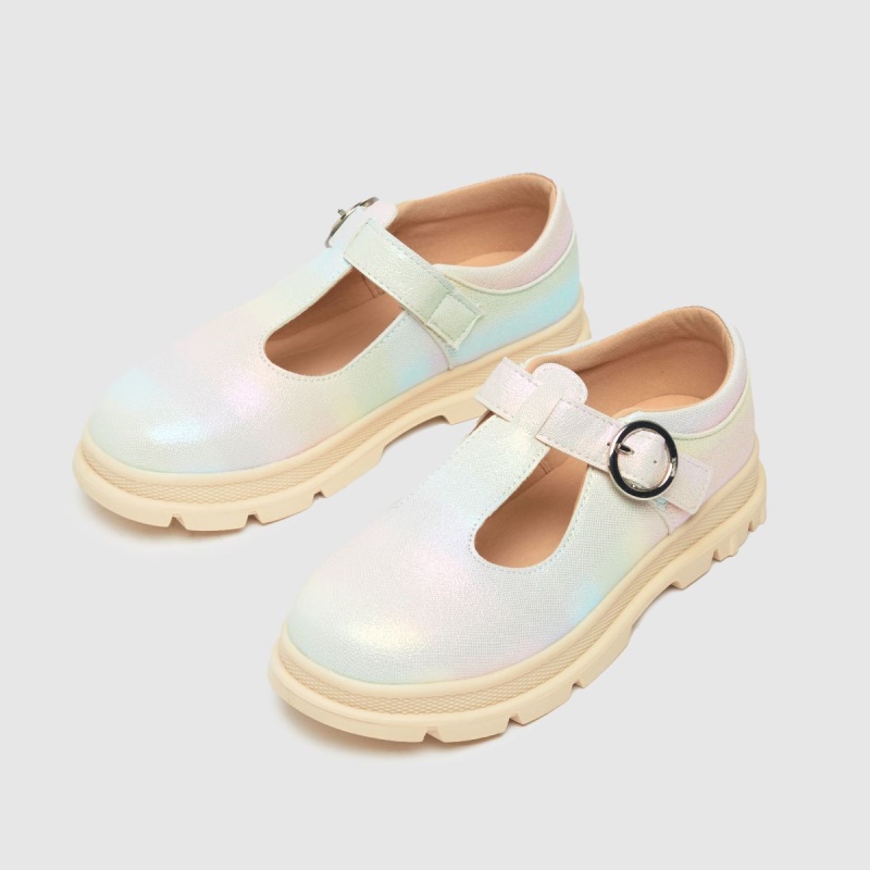 Multi Schuh Ladybug Tbar Zapatos Junior Para Niñas Dr.martens Botas