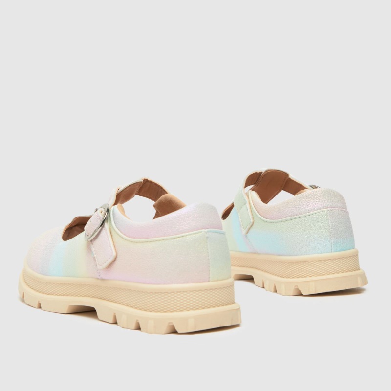 Multi Schuh Ladybug Tbar Zapatos Junior Para Niñas Dr.martens Botas