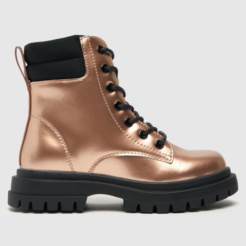 Dr.martens Bronce Botas Schuh Chance Con Cordones Niñas Botas Junior