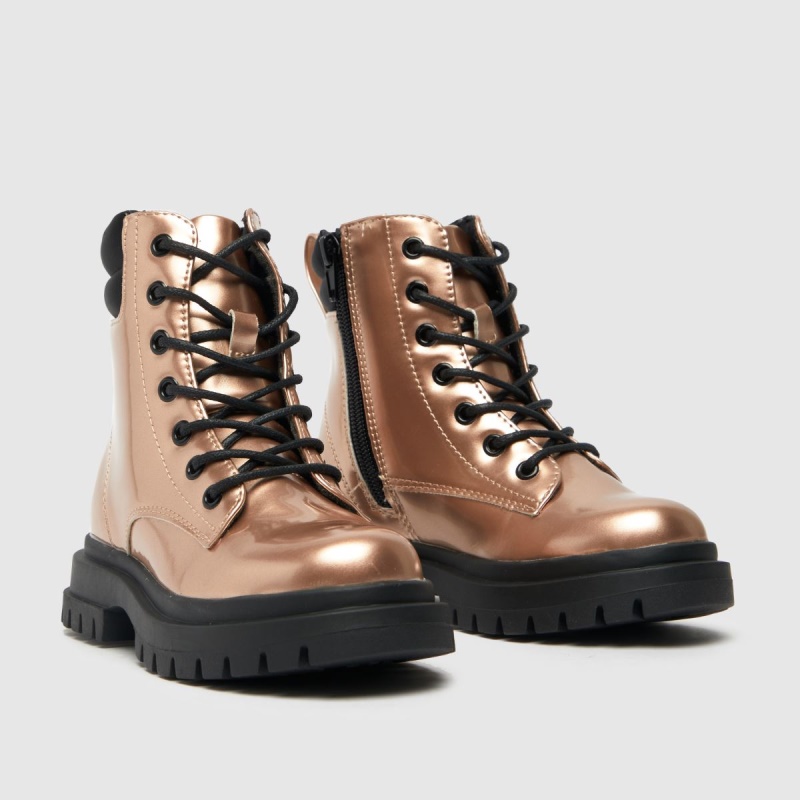 Dr.martens Bronce Botas Schuh Chance Con Cordones Niñas Botas Junior