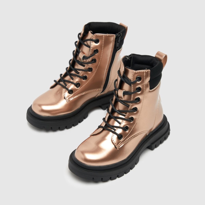Dr.martens Bronce Botas Schuh Chance Con Cordones Niñas Botas Junior