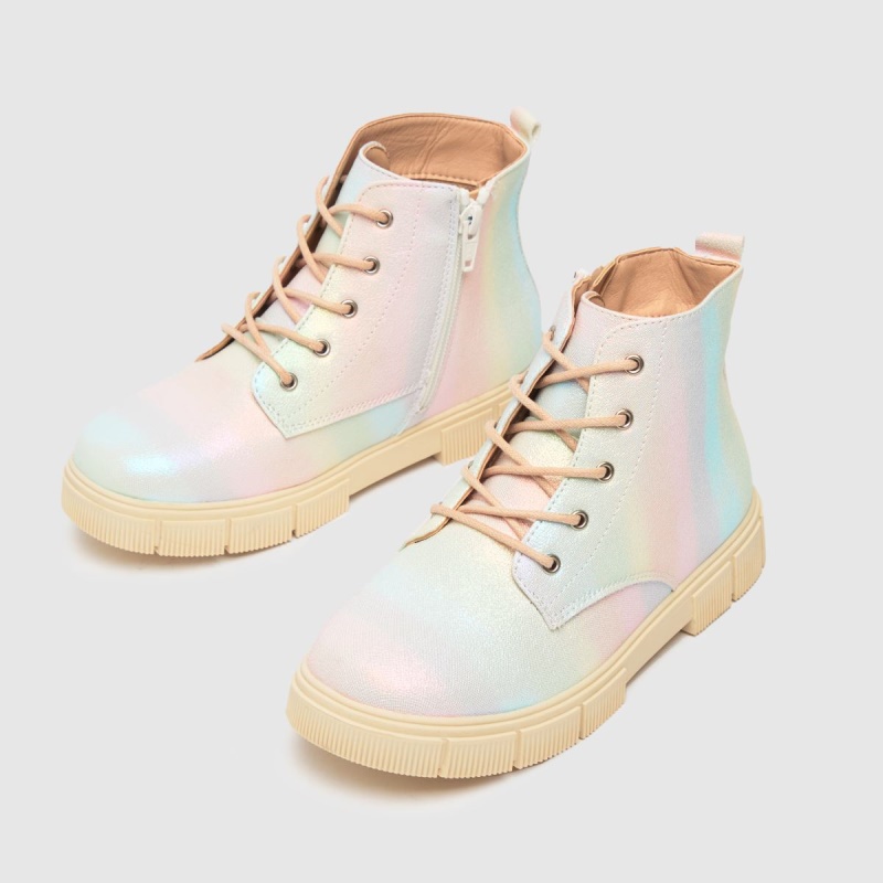 Schuh Chant Botas Júnior Con Cordones Para Niñas Dr.martens Botas Multi