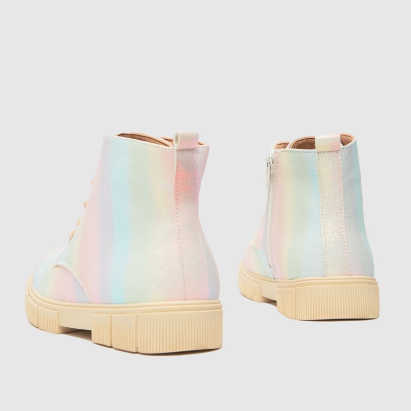 Schuh Chant Botas Júnior Con Cordones Para Niñas Dr.martens Botas Multi