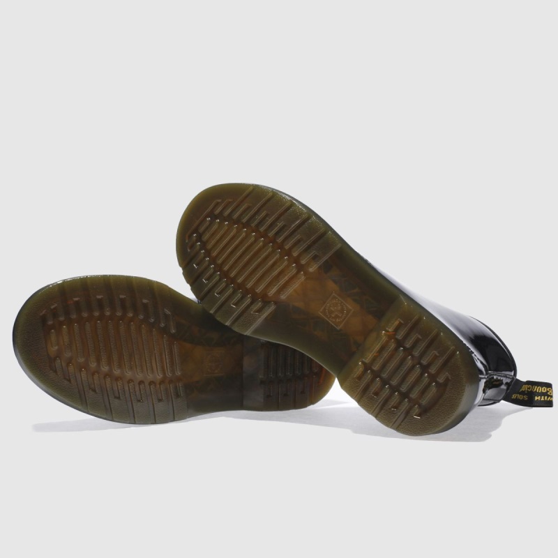 Negro Dr Martens 1460 Niñas Botas Juveniles Dr.martens Botas