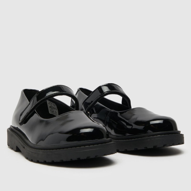 Dr.martens Botas Negro Schuh Lagoon Charol Zapatos Juveniles Niñas