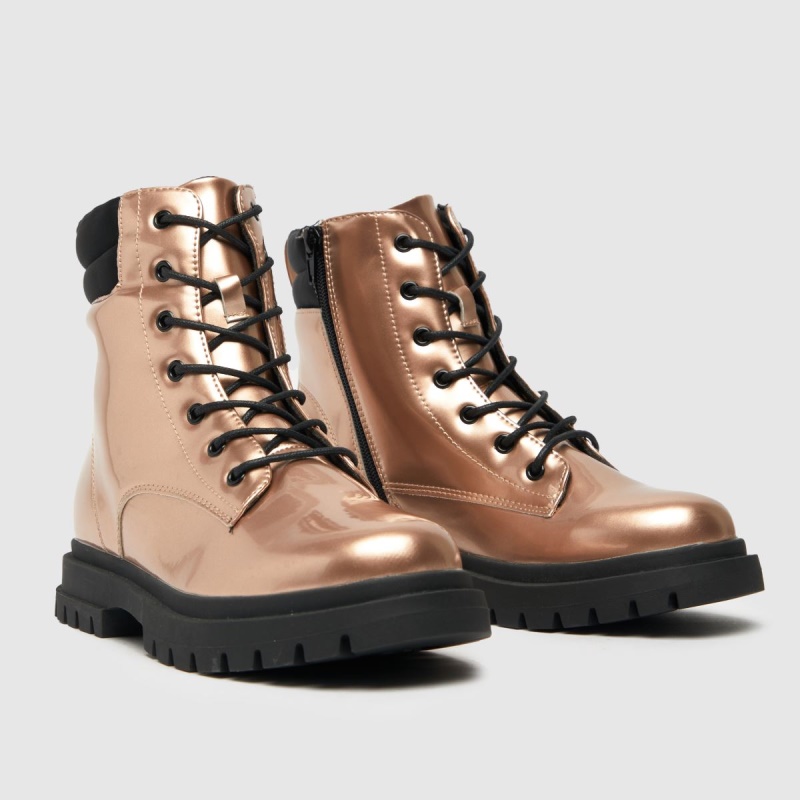 Dr.martens Botas Bronce Schuh Chance Cordones Niñas Botas Juveniles