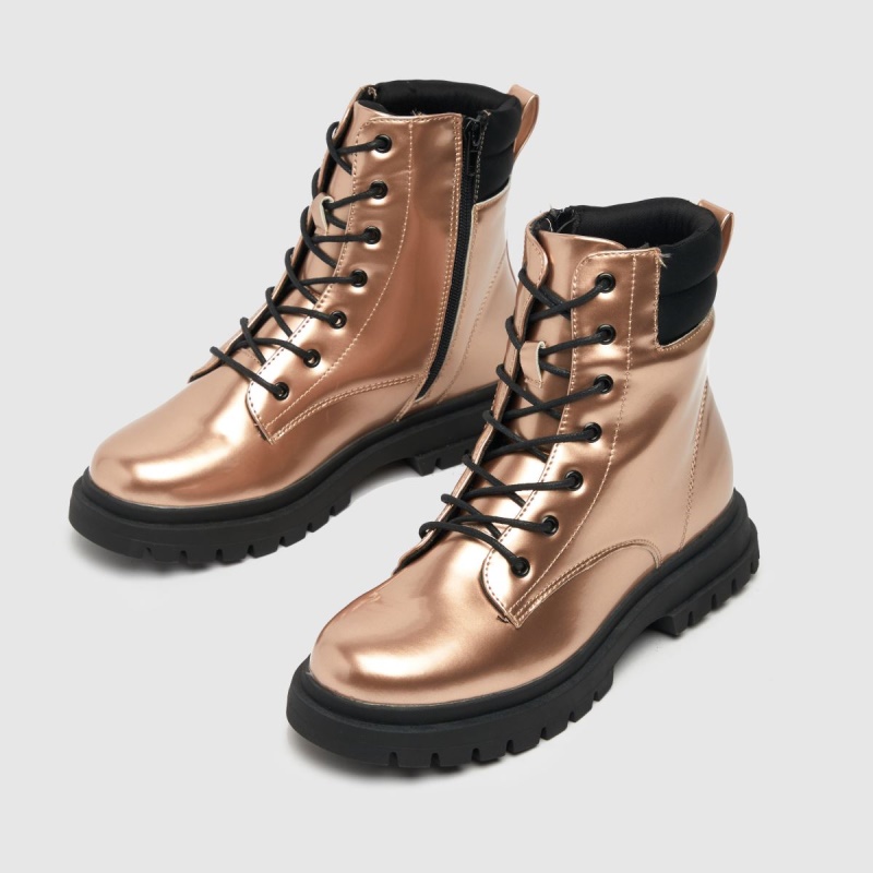 Dr.martens Botas Bronce Schuh Chance Cordones Niñas Botas Juveniles