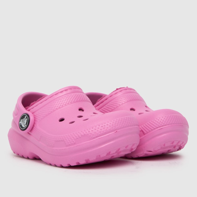 Dr.martens Botas Rosa Crocs Clásico Zueco Forrado Niñas Sandalias Para Niños Pequeños