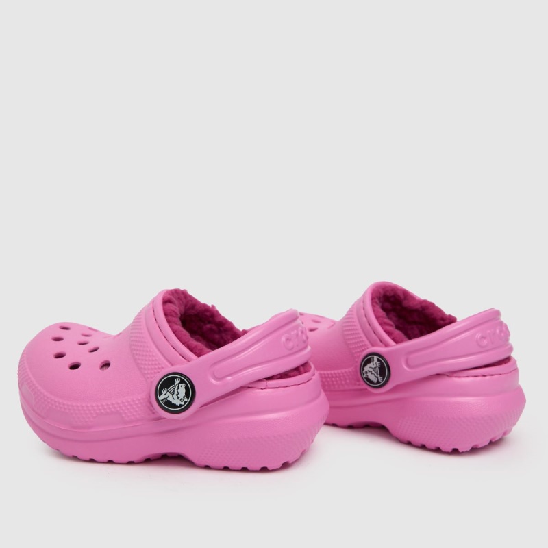 Dr.martens Botas Rosa Crocs Clásico Zueco Forrado Niñas Sandalias Para Niños Pequeños