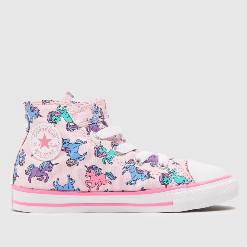 Converse Chuck Taylor All Star Hi 1v Niñas Niño Entrenadores Multi Dr.martens Botas