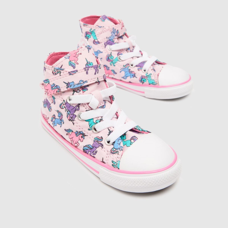 Converse Chuck Taylor All Star Hi 1v Niñas Niño Entrenadores Multi Dr.martens Botas