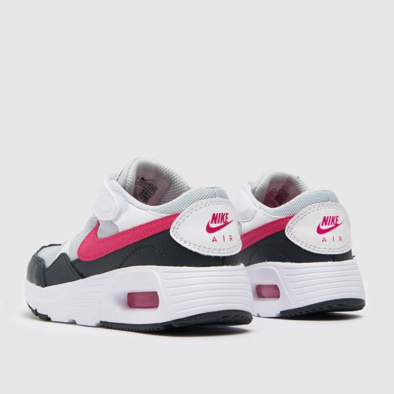 Nike Air Max Sc Niñas Niño Entrenadores Dr.martens Botas Blanco-negro