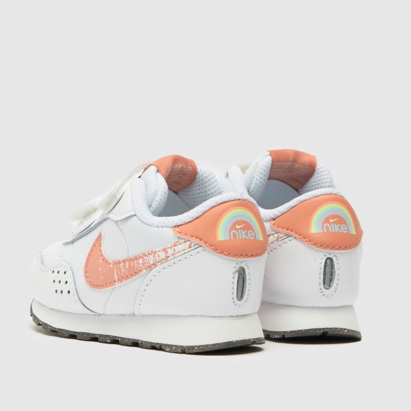 Nike Md Valiant Se Niña Niño Entrenadores Dr.martens Botas Blanco-rosa