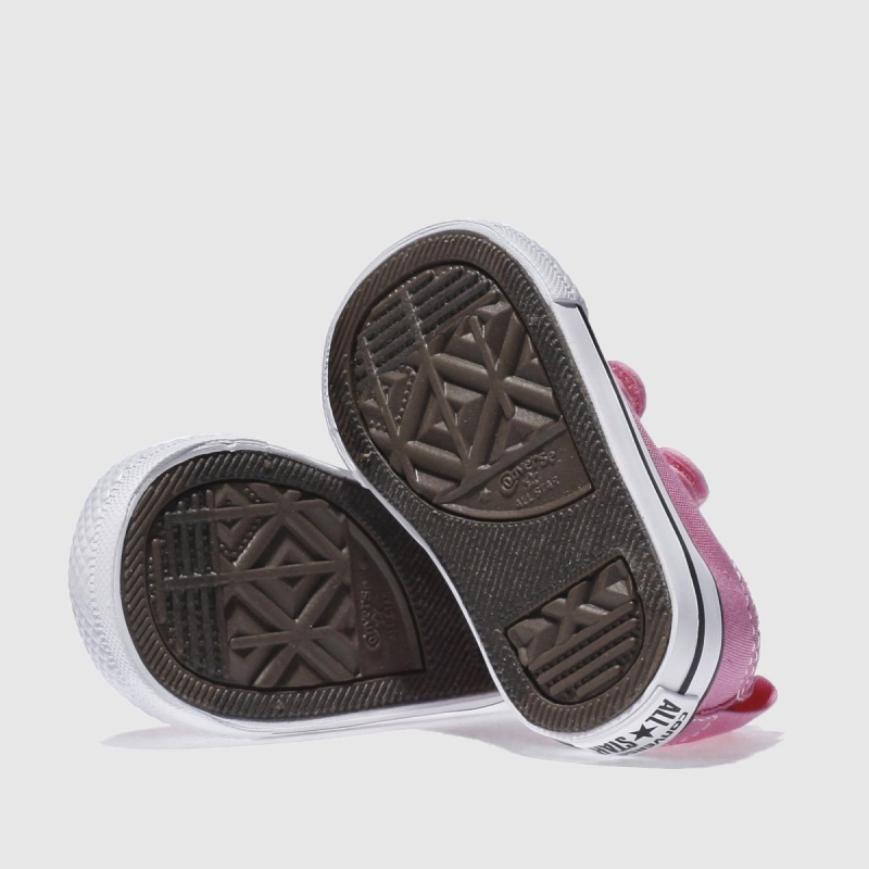 Rosa Dr.martens Botas Converse All Star Ox 2v Niñas Zapatillas De Deporte Para Niños Pequeños