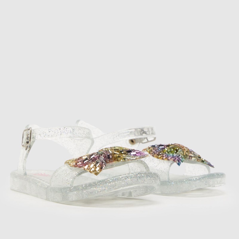 Lelli Kelly Gemma Sandalias Para Niñas Pequeñas Dr.martens Botas Transparentes