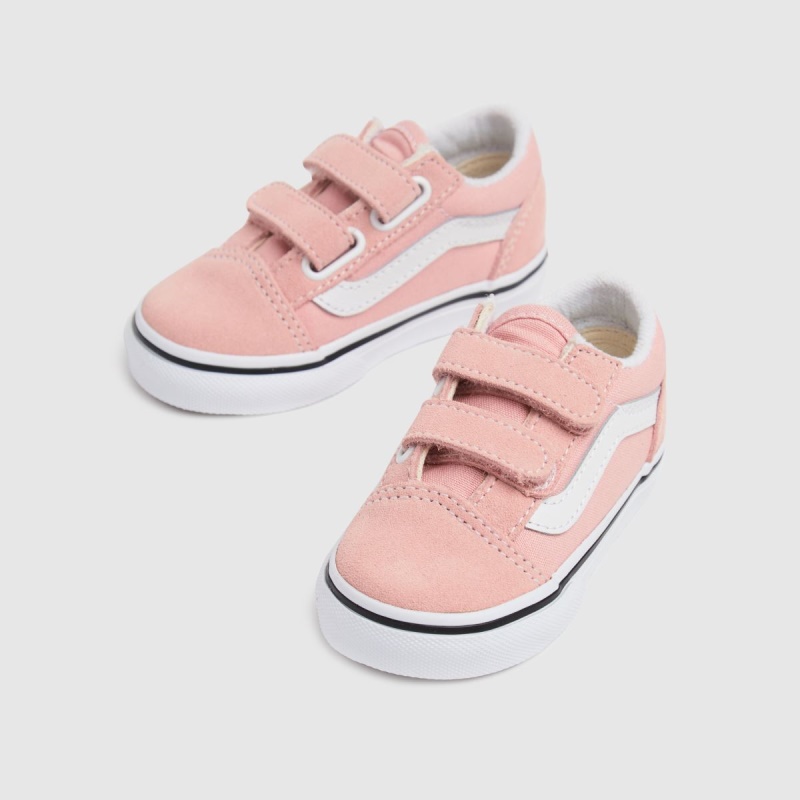 Dr.martens Botas Rosa Pálido Vans Old Skool V Niñas Zapatillas De Deporte Para Niños Pequeños