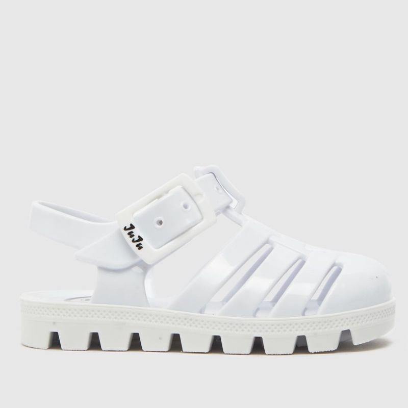 Blanco Juju Jellies Nino Sandalias Para Niñas Pequeñas Dr.martens Botas