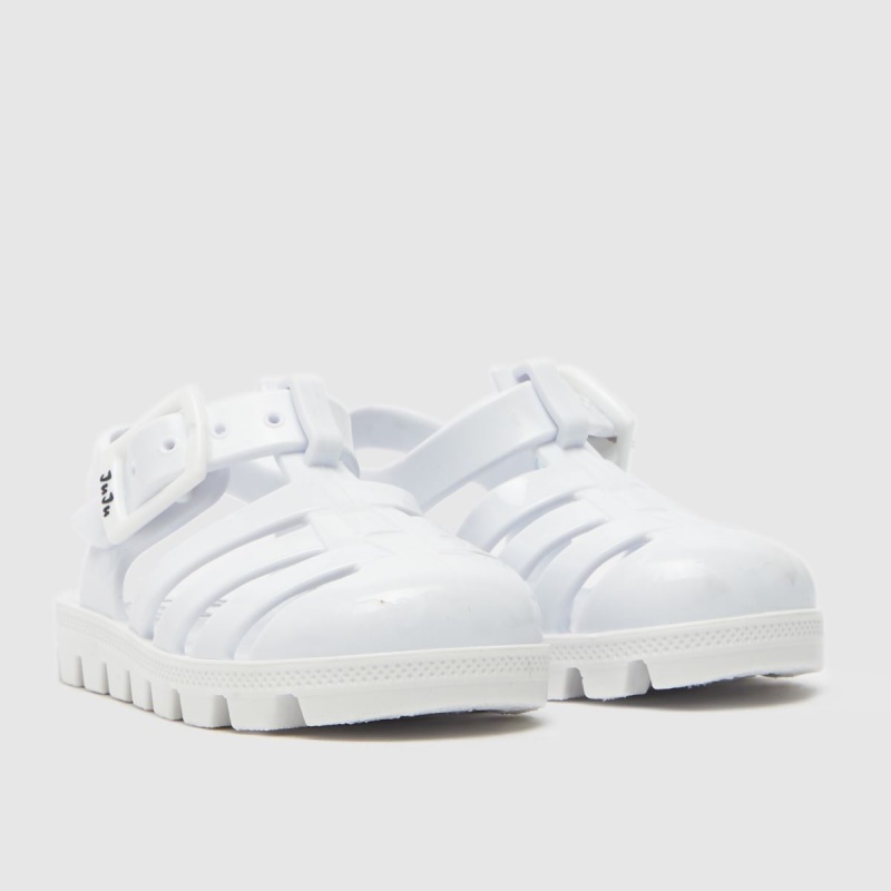 Blanco Juju Jellies Nino Sandalias Para Niñas Pequeñas Dr.martens Botas