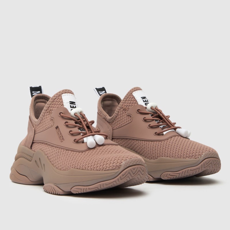 Steve Madden Match Girls Júnior Trainers Dr.martens Botas Rosa Pálido