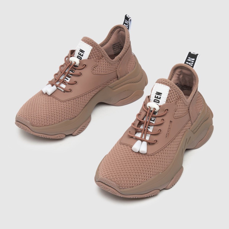 Steve Madden Match Girls Júnior Trainers Dr.martens Botas Rosa Pálido