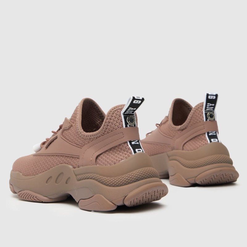 Steve Madden Match Girls Júnior Trainers Dr.martens Botas Rosa Pálido