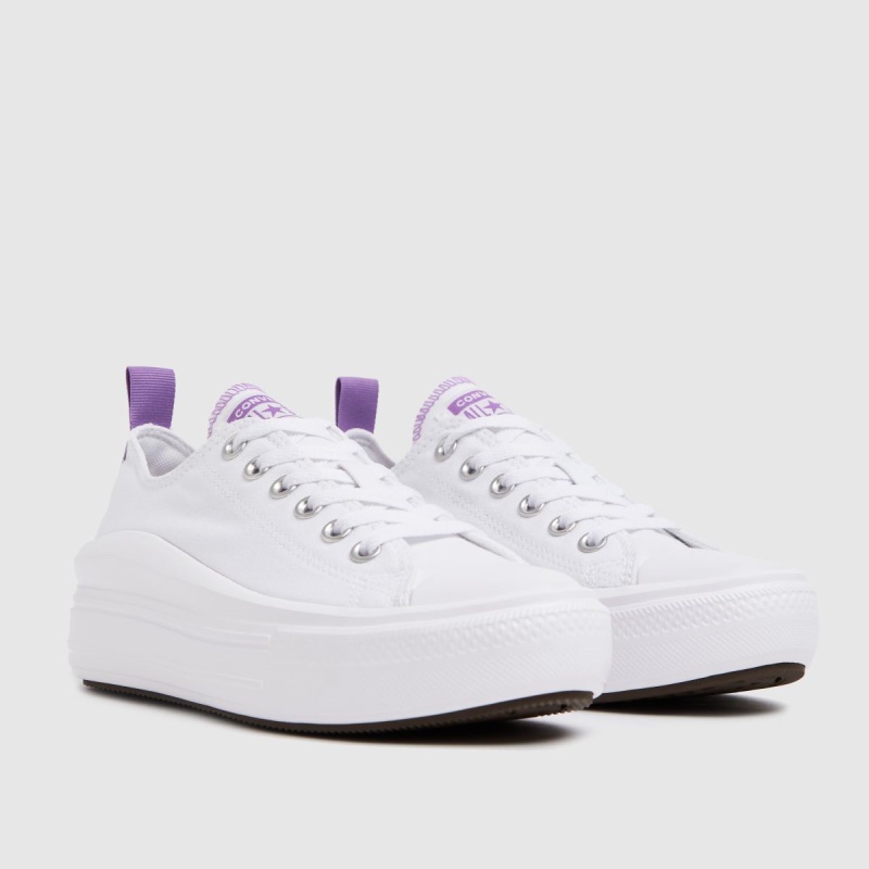 Dr.martens Botas Converse Move Color Pop Niña Zapatillas De Deporte Blanco-morado