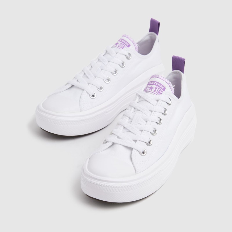 Dr.martens Botas Converse Move Color Pop Niña Zapatillas De Deporte Blanco-morado