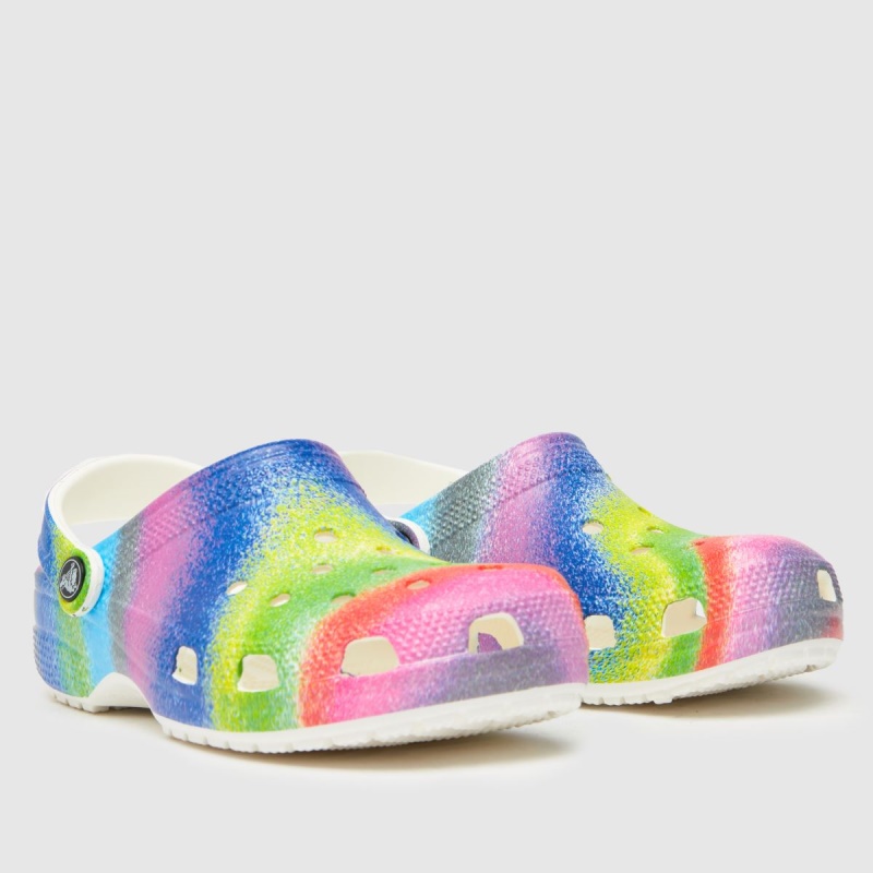 Dr.martens Botas Multi Crocs Classic Spray Clog Niñas Sandalias Juveniles