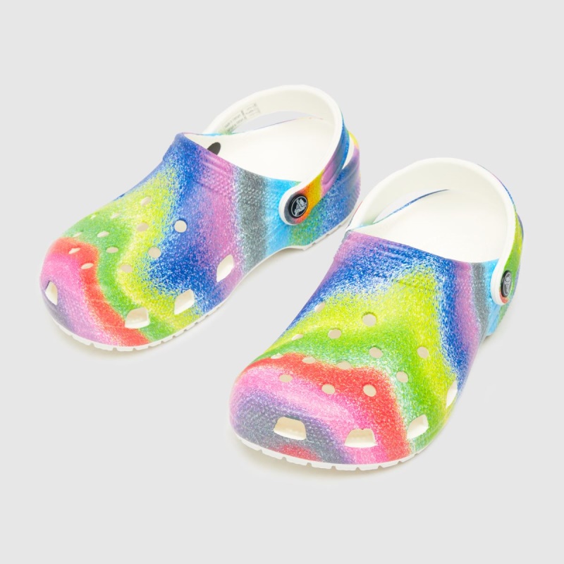 Dr.martens Botas Multi Crocs Classic Spray Clog Niñas Sandalias Juveniles