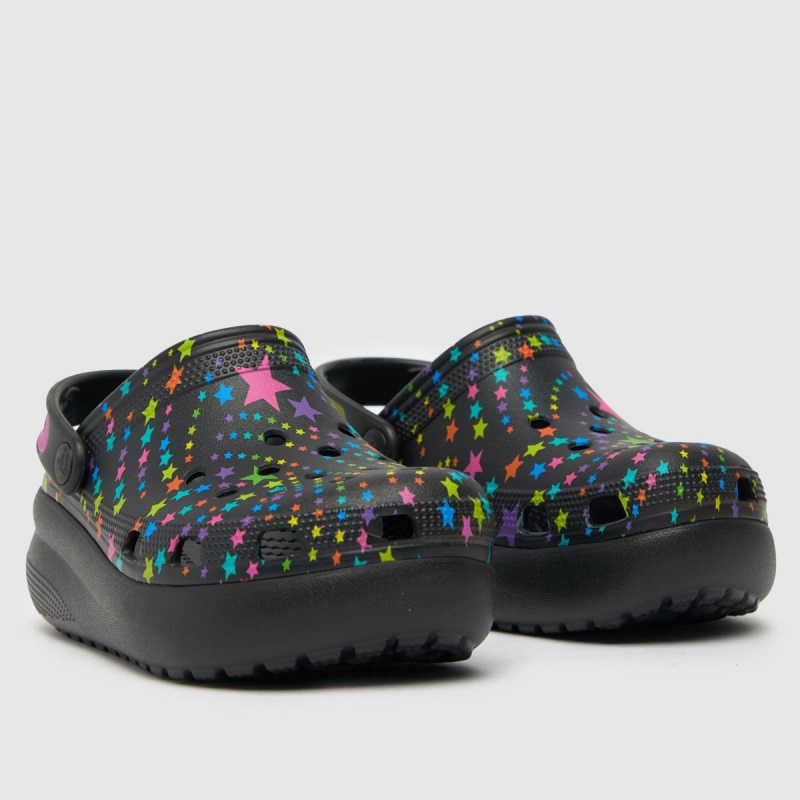 Crocs Classic Cutie Disco Niñas Jóvenes Sandalias Negro Dr.martens Botas