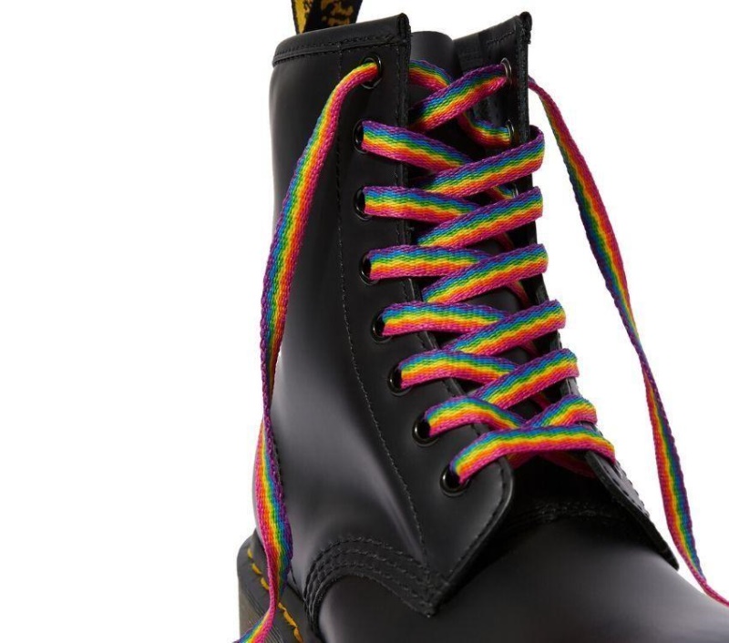 140 Cm Orgullo Arcoíris 140 Cm Cordones Orgullo (8-10 Ojales) Dr.martens Botas