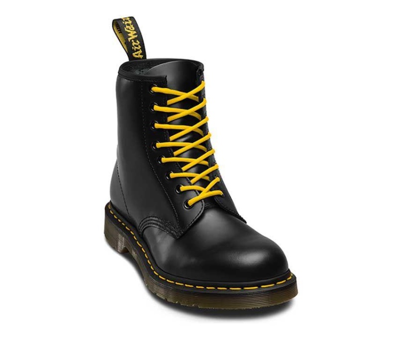 Cordones Redondos De 140 Cm (8-10 Ojales) Dr.martens Botas Amarillo Redondo
