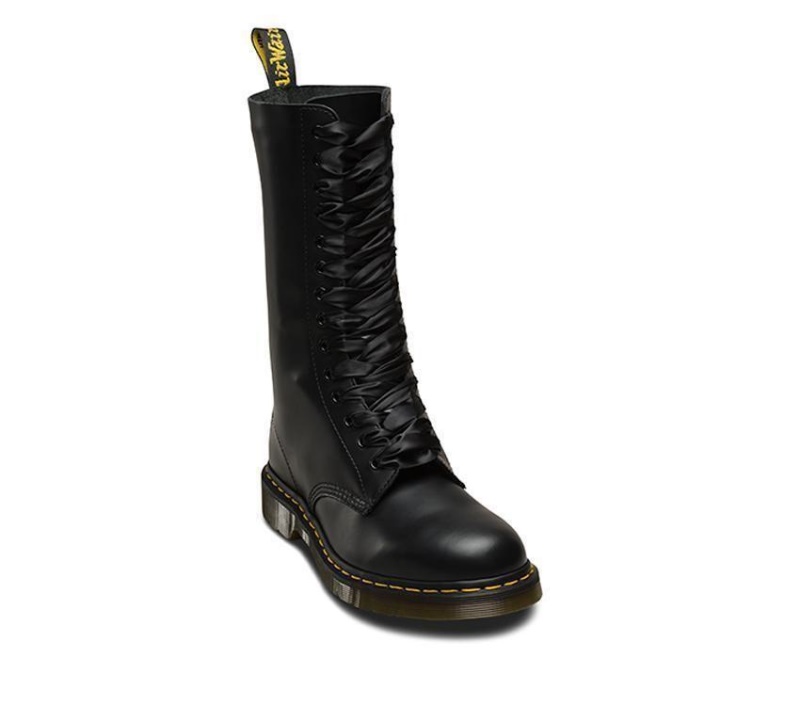 Cordones De Cinta De 210 Cm (12-14 Ojales) Dr.martens Negras Botas
